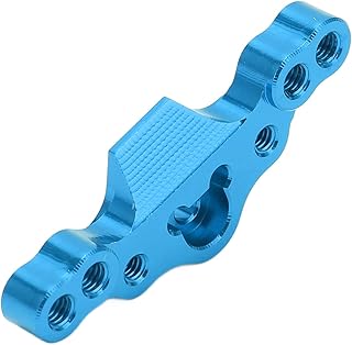 Montagem de código de fixação de barra de direção superior frontal RC, Montagem de código de fixação de barra de direção superior frontal leve e prática de alta resistência para(azul)