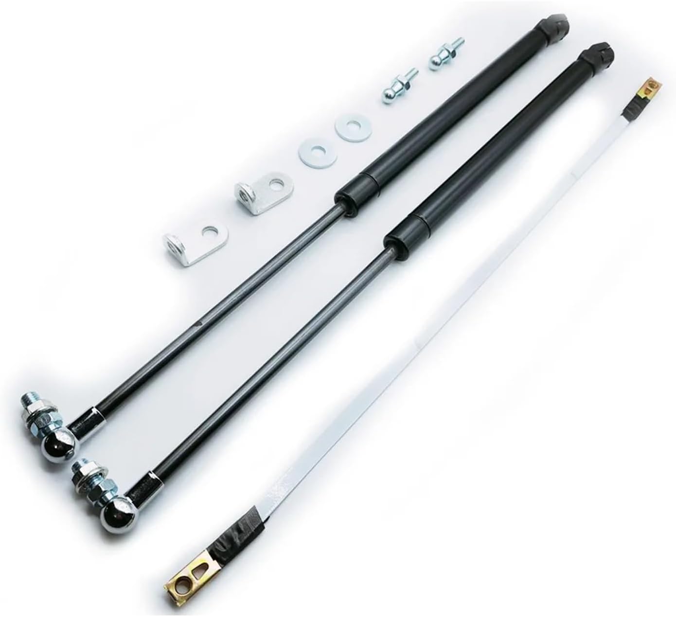 Compatible With Chery Arrizo 5 2016-2025 Car Bonnet Hood Lift Hydraulic Rod Strut Spring Shock Bars Bracket Car-styling Accessories(Carbon orange)