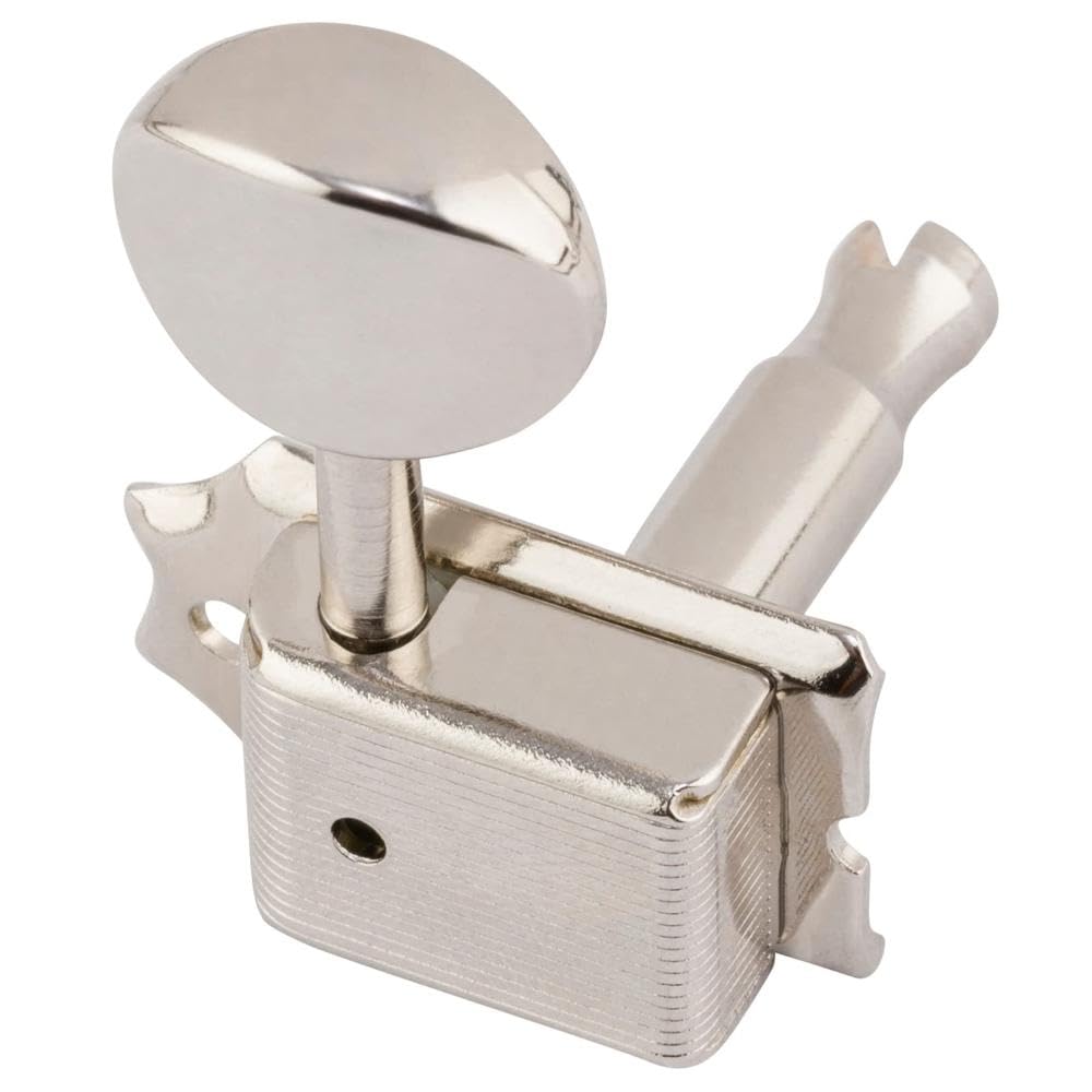 Fender® »AMERICAN VINTAGE STRAT®/TELE® TUNING MACHINES« Stimmmechaniken für E-Gitarre - Ratio 15:1-6-links - Farbe: Nickel