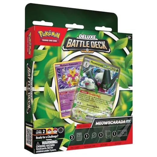 Pokémon TCG: Meowscarada/Quaquaval ex Deluxe Battle Deck