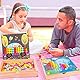 NUKied Mosaik Steckspiel 3d mit Zahnrädern,Pilz Nägel Puzzle Spielzeug,Farbiges Steckbrettspiel,Early Pädagogische Steckspiel für 2 3 4 5 Kinder,Puzzle Spielzeug für Jungen Mädchen Kinder (180 Stück)