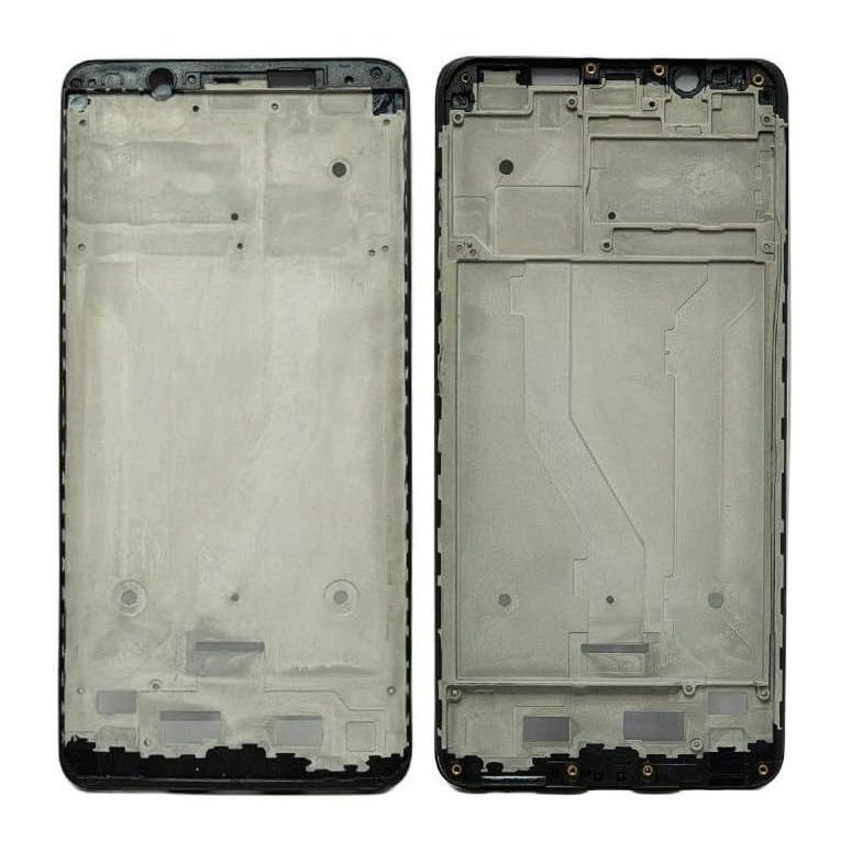 Image of LCD Middle Frame Chassis Housing Compatible with Vivo Y71 - (Black)