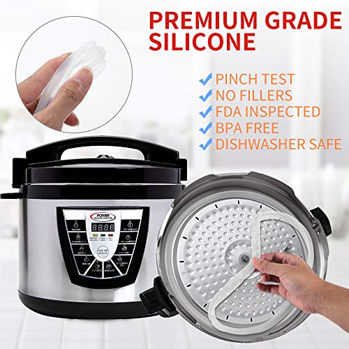 Original Sealing Ring for 6 Qt Power Cooker Replacement Silicone