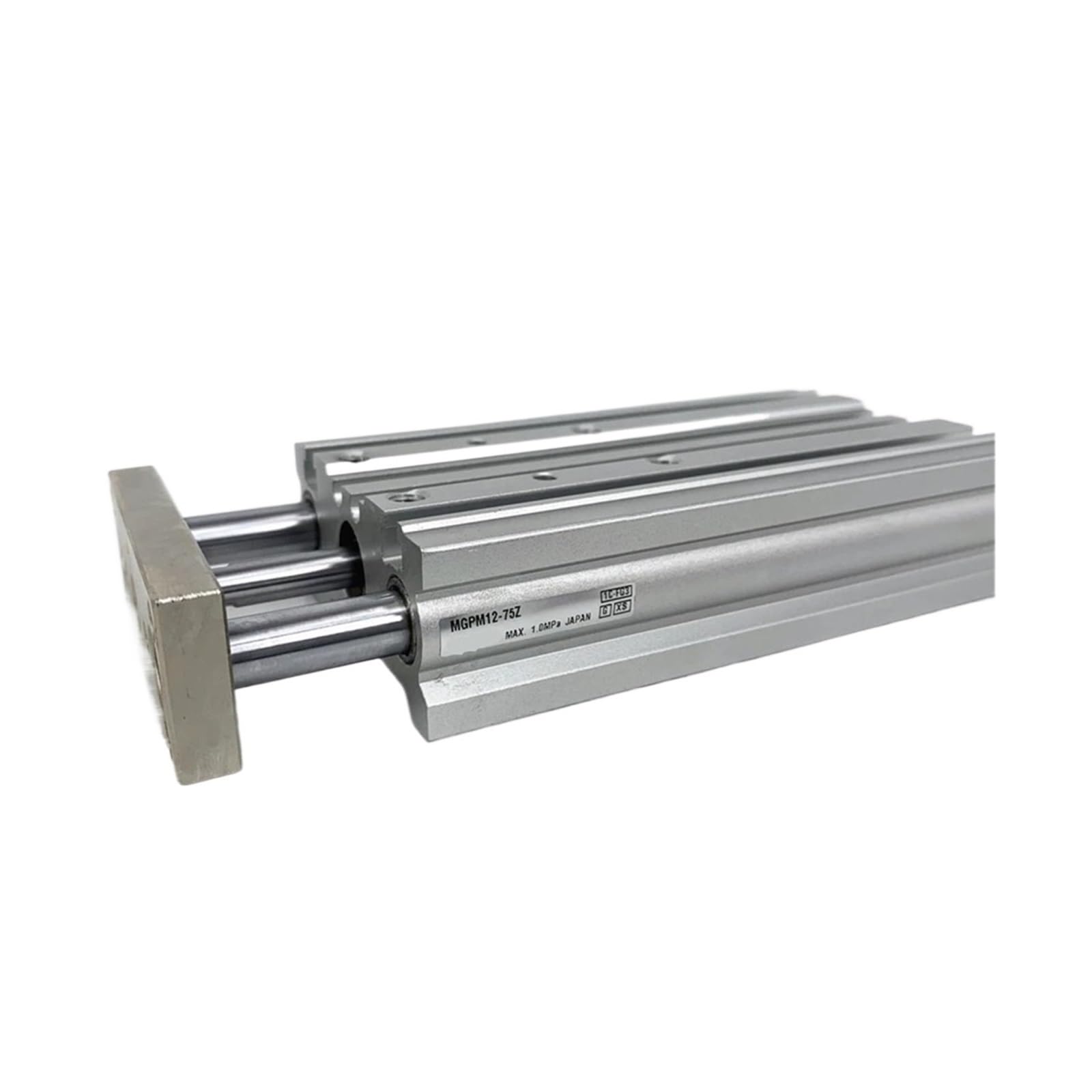 Cylindre à tige fine MGPM12-30Z pour stopper les vibrations et déviations de guidage