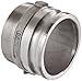 Dixon 500-F-AL Aluminum 356T6 Boss-Lock Type F Cam and Groove Hose Fitting, 5" Plug x 5" NPT Male