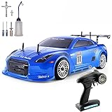 HSP 4WD RC Car 1:10 On Road Touring Drift High Speed Nitro Power Vehicle Racing Car 94102 Blue