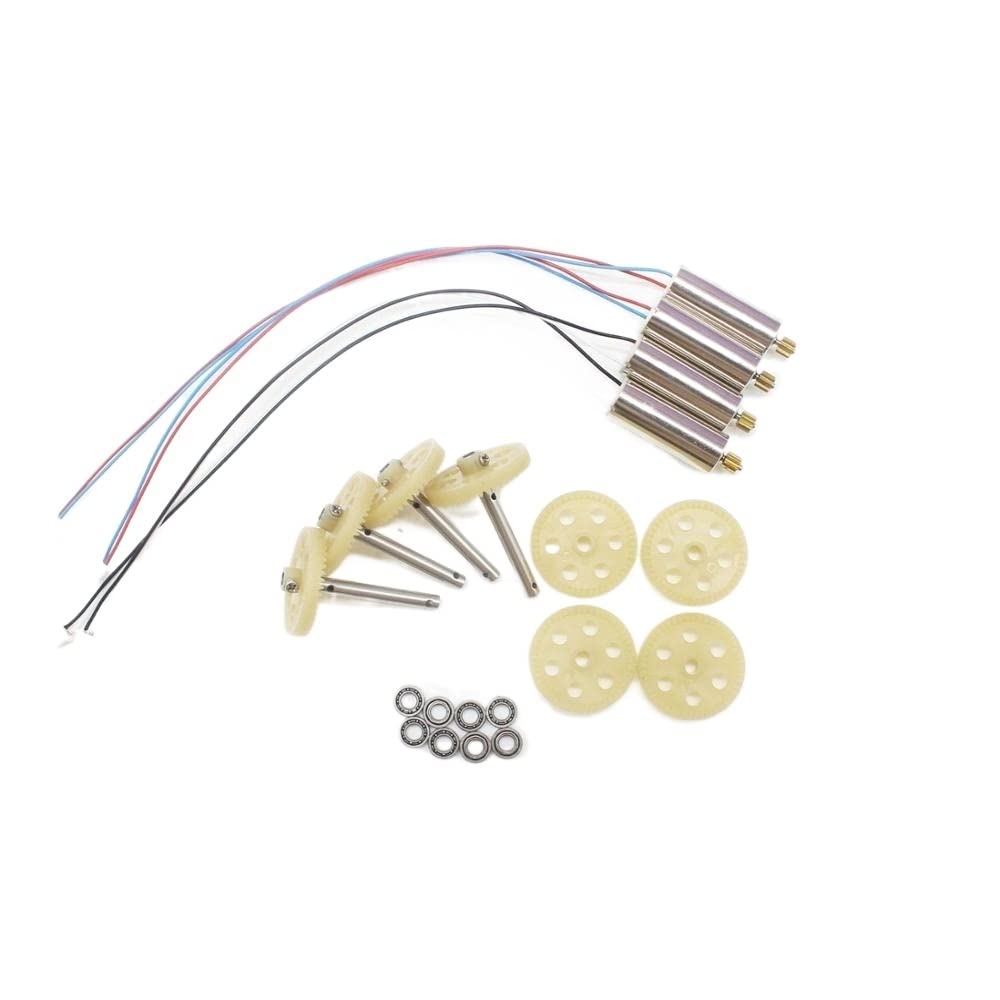 for JD22S E520S E520 RC Quadcopter GPS 4K Camera Drone Spare Part Engines Main Gears Bearing kit Drone Accessories (Color : A)