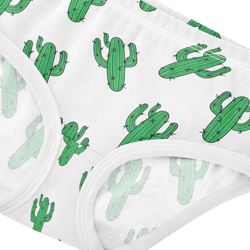 Girls' Underwear Cactus Cotton Stretch Comfort Toddler Panties4