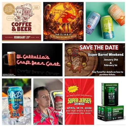 AG Craft Beer Cast Paul Brown Super Jersey Comic Expo