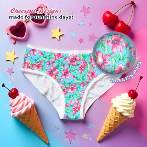 Tommy Bahama Girls Cotton Underwear 5-Pack - Price Drop to $4.99 - Image 4