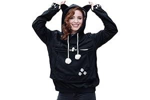 Ultimate Convenience: Unisex Cat Carrier Sweatshirt for Women