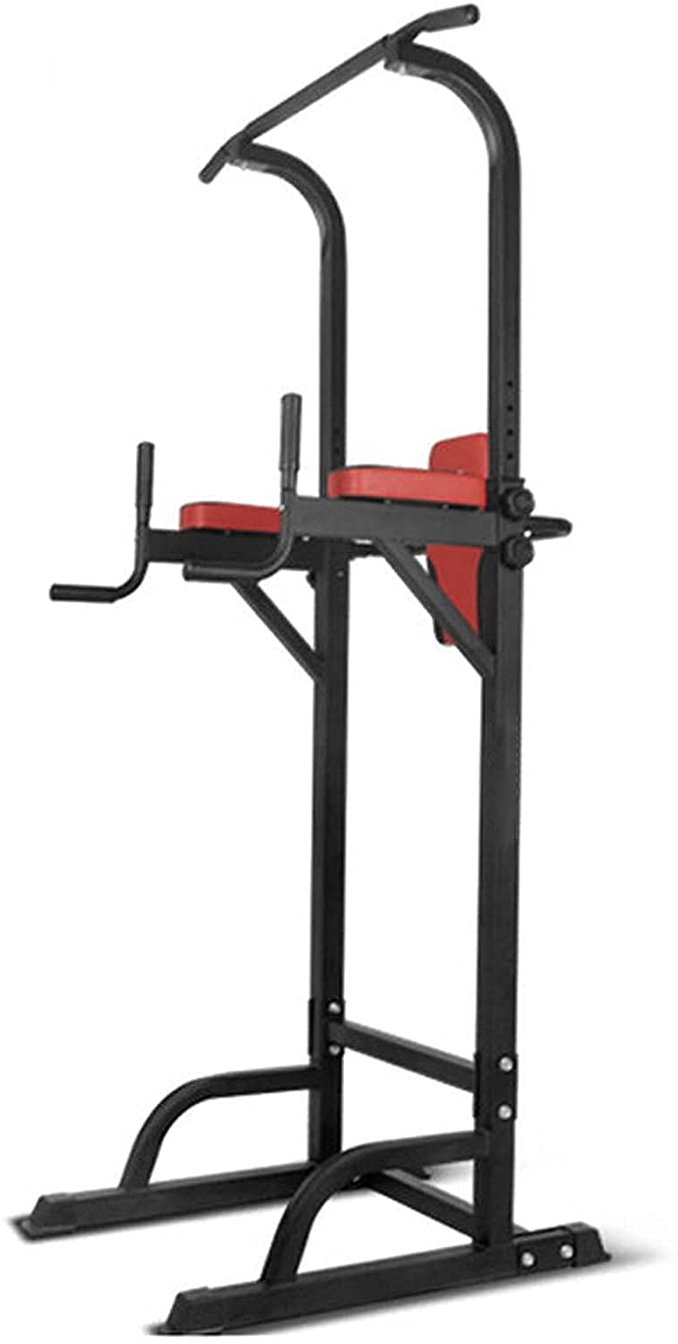 HTTGDGDH Gym Strength Exercise Power Tower Power Tower Al Power Station Pull-Up Station Push-Up Handles Dip Station With 5 Adjustable Heights For Home Gym Training Max 400 Kg Suit,