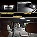 194 LED Interior Bulbs T10 LED Car Bulbs, 168 Bulb,Bright Upgrade 3030 Chips 175 2825 W5W LED Car Bulbs for Car Interior Dome Map Door Courtesy License Plate Lights, 6000K Xenon White Pack of 2
