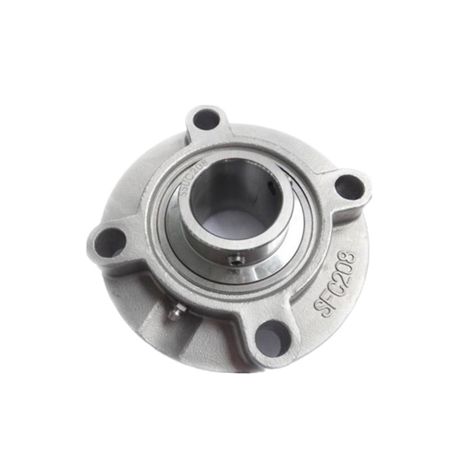 DINGGUANGHE 1PC P5 Flange Pillow Block Bearing SUCFC204/205/206/207/208/209/210/211/212/213/214/215/218 Mounted Inserts Bearings(SUCFC208 ID40mm)