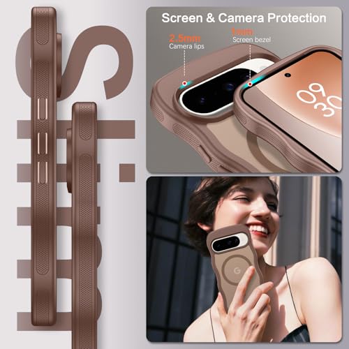 Coque Google Pixel 10 antichoc fine résolvant les risques de chute mate