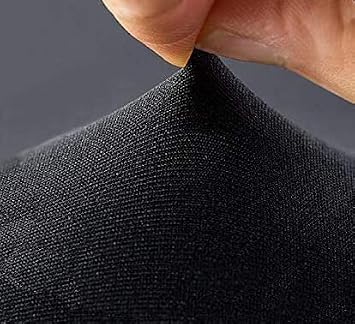 YOUR CHAIR COVERS Rectangular Spandex Table Covers 4ft Fitted Tablecloth Wedding Event Patio Decorations Elastic Fabric Stretch Tables Cover for 4 ft Folding Table (Black)