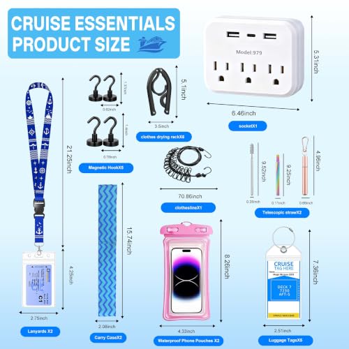 Kit de crucero para solucionar la falta de enchufes y perchas en el camarote 3