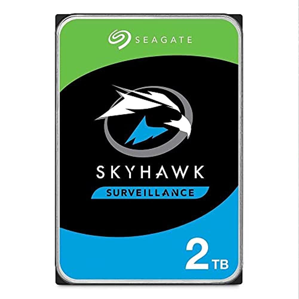 2TB SkyHawk Surveillance 3.5" Hard Drive ST2000VX015 (SATA 6Gb/s/256MB)