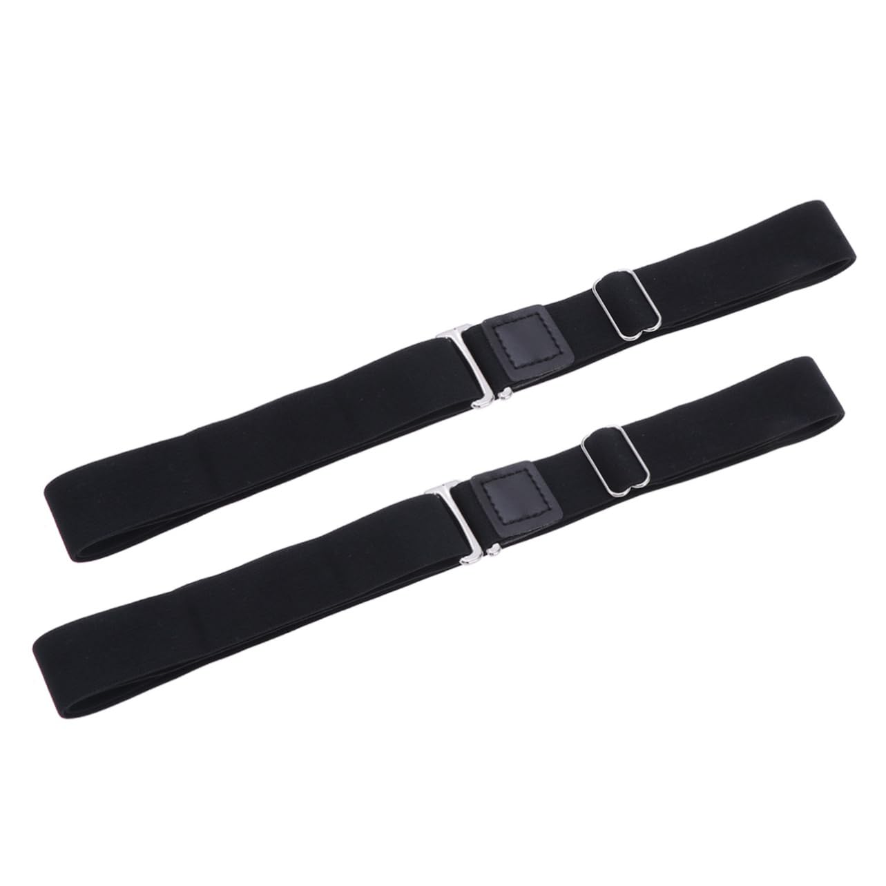 KESYOO Non-wrinkle Shirt Stays Plus Clip 2-pack Men's Women's Shirt Stays Belt