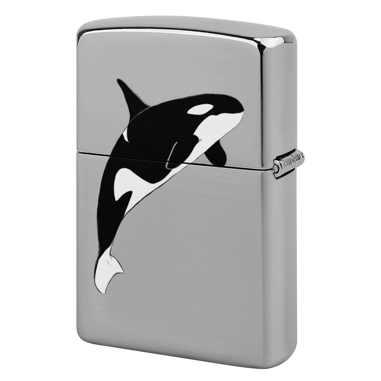 Amazon.co.jp: Zippo兼用ケース シャチ柄 鯱柄 ジッポー兼用