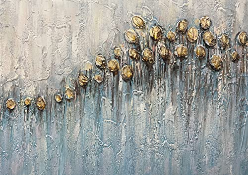 Yotree Paintings, 24X60 Inch Paintings Oil Hand Painting 3D Hand-Painted On Canvas Abstract Artwork Art Wall Decoration Large Size Frame Ready To Hang #TOP3