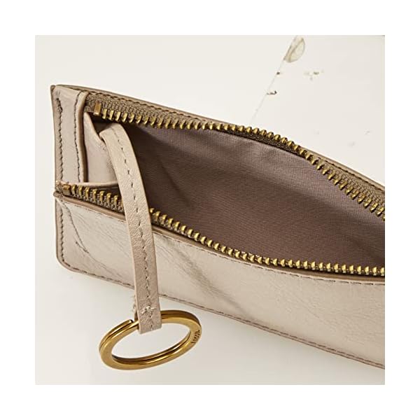 Fossil Women's Logan Zip Card Case, Graystone, One Size - Image 6