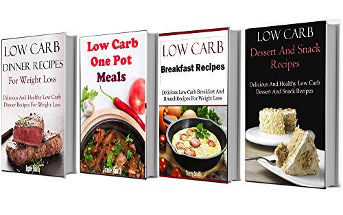 Low Carb Cooking Box Set: Four Delicious Low Carb Cookbooks In One (4 In 1) (English Edition) Low Carb Cooking Box Set: Four Delicious Low Carb Cookbooks In One (4 In 1) (English Edition)