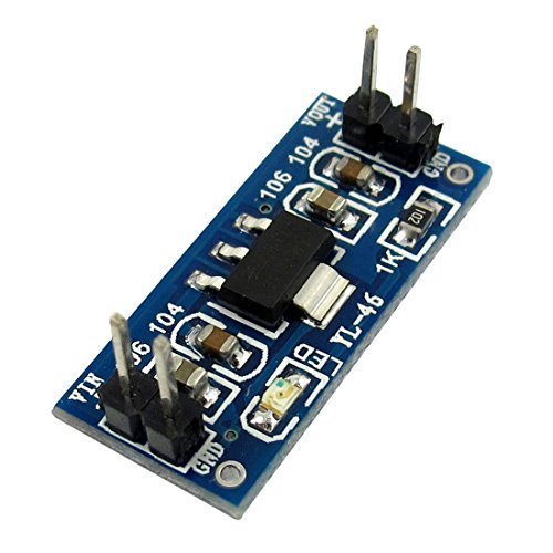 AMS1117-3 3.3V Power Module Boards w/ Red Indicator - Blue (5 PCS)