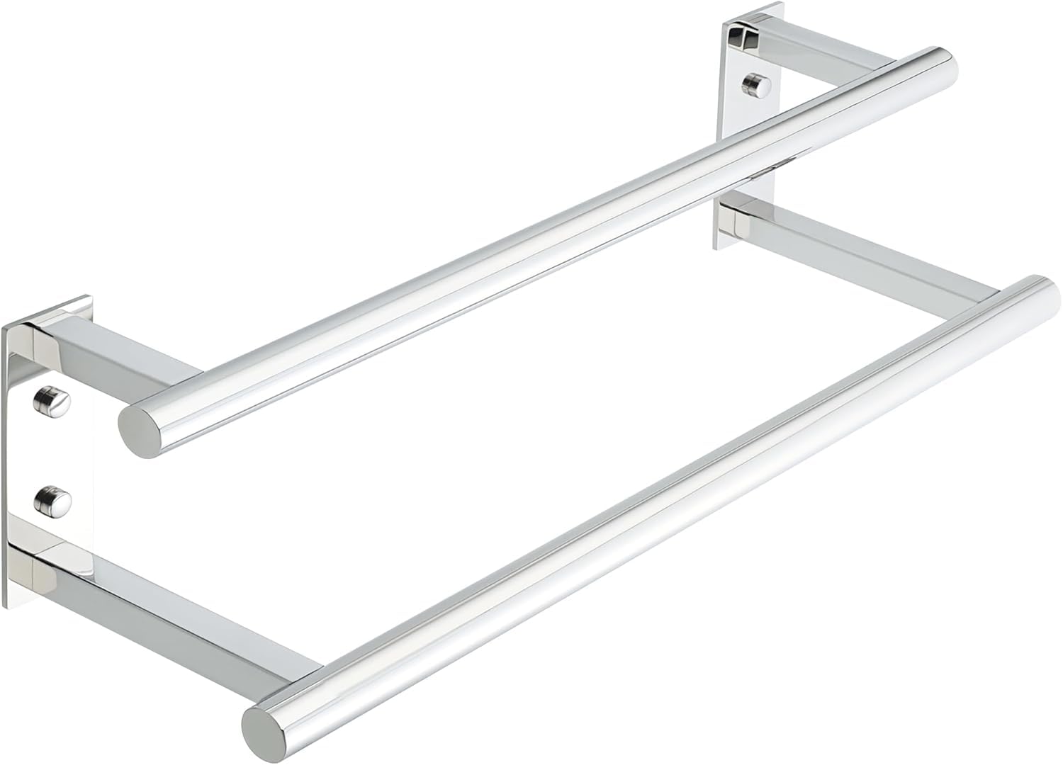 Mooche Towel Rail,Bathroom Towel Rail Wall Mounted, Double Towel Rack for Bathroom,SUS304 Stainless Steel 800MM Towel Holder