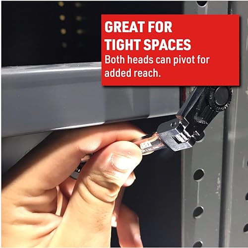 EZRED 4S04 Micro Combo Dual Ratchet Socket with 1/4" Square Drive & Magnetic Bit Drive by EZRED - Image 5