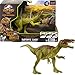Jurassic World Ruge y Ataca Baryonyx Dinosaurio figura articulada de juguete con sonidos Mattel GWD12