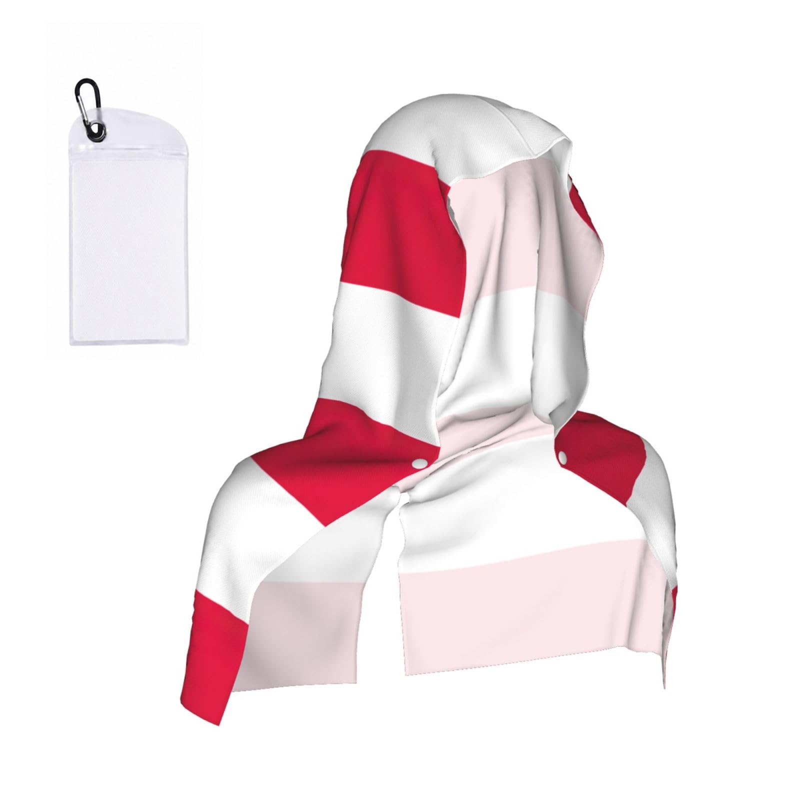 ZYJHYY Polish Flag Print Unisex Swimming Towel Practical Camping Towel Skin-Friendly Cooling Towel For Workout Training