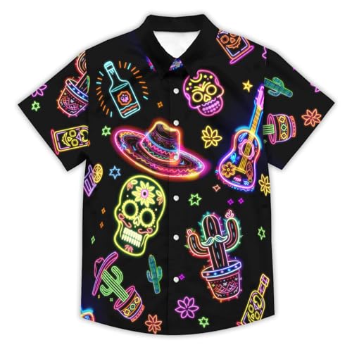 Funny Hawaiian Shirt Summer Beach Tropical Short Sleeve Holiday Print Aloha Shirt Casual Button Down Shirt2