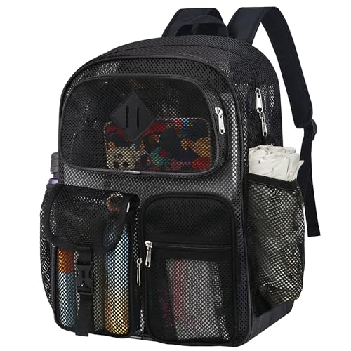 ZEERIIHOME Beach-Ready Mesh Backpack