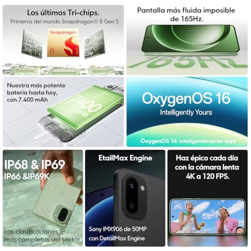 OnePlus 15R 5G 12Go Dual SIM - vue 3