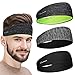 Sportowa opaska na czoło dla mężczyzn i kobiet – opaska przeciwpotowa antypoślizgowa do joggingu, biegania, wędrówek, jazdy na rowerze i motocyklu, 3 sztuki