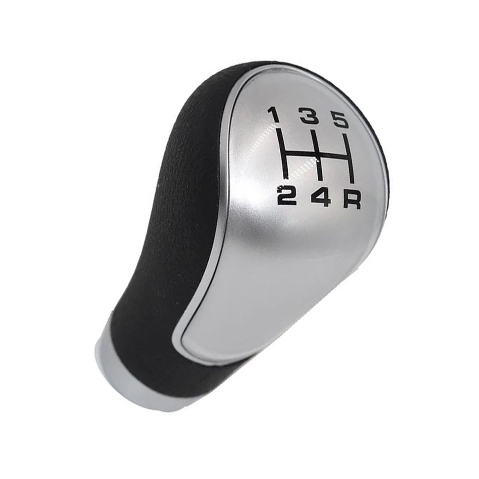 Mkszy 5 Speed Sliver Car Gear Shift Knob Gaitor Lever Handle For Hyundai Ix35 For Elantra For Tucson For Matrix