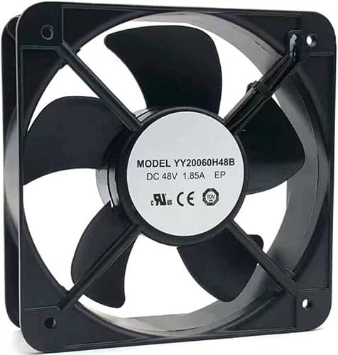 for YY20060H48B 48V 1.85A 200X200X60MM 2-Wire Cooling Fan