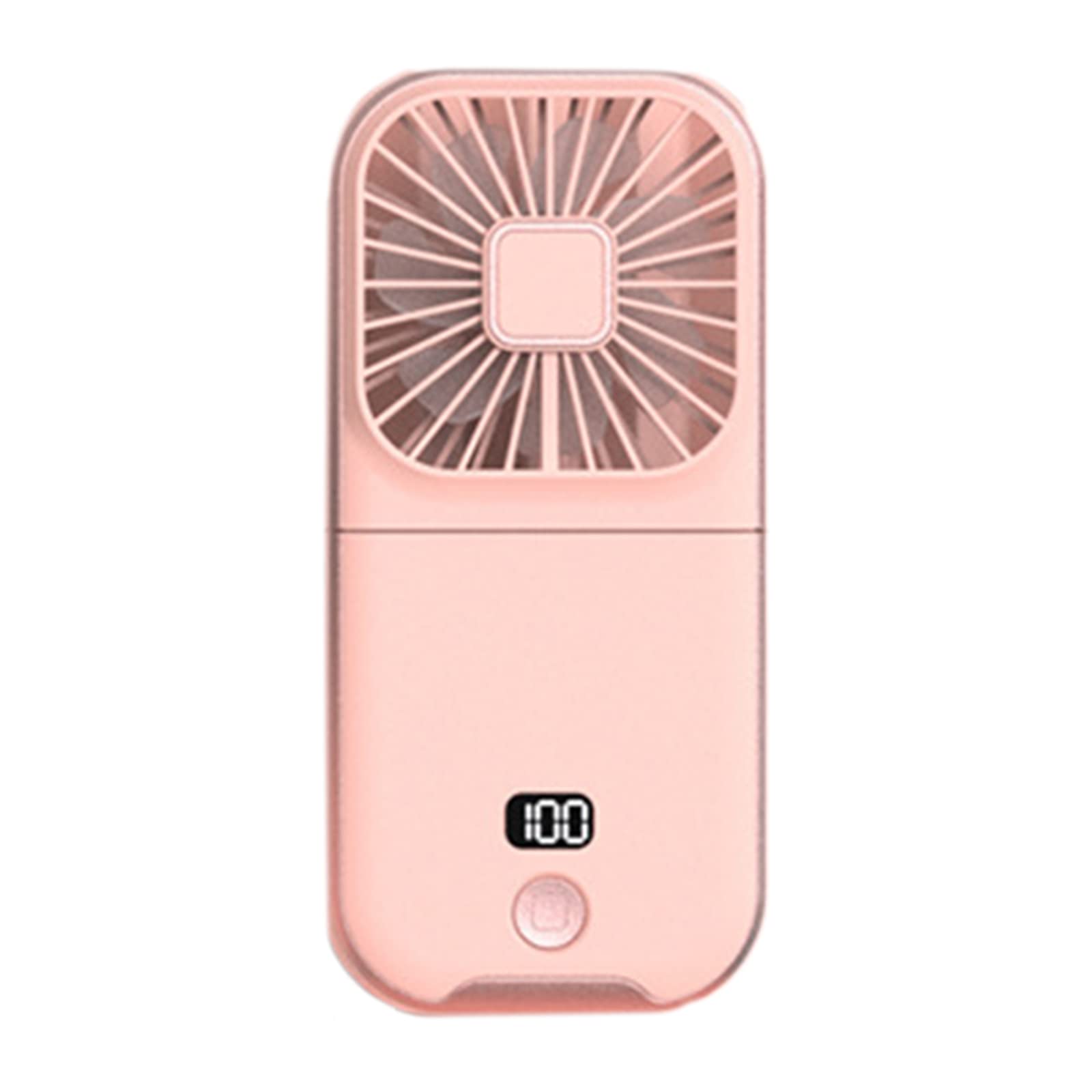 Maxtonser Portable Fan Rechargeable Foldable Handheld Fan Cooling Fan for Outdoor Travel Indoor Use