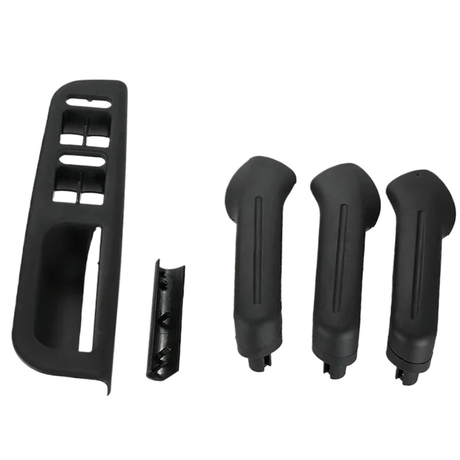 JYUTDW Door Inner Handle for Golf MK4 1999-2004 Car Interior Handle Inner Door Armrest Panel Pull(Black)
