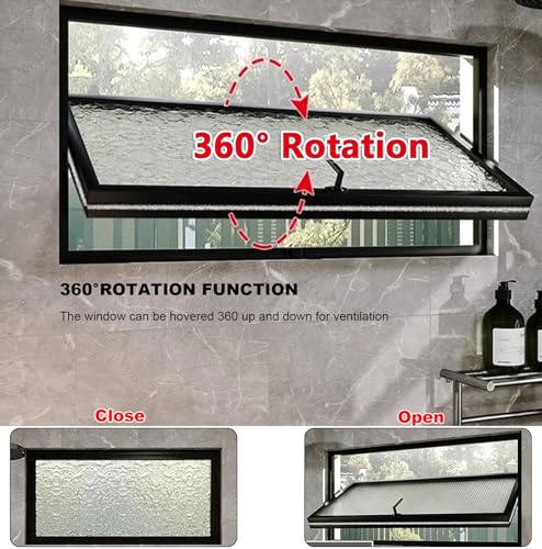 Ventana corredera de aluminio ideal para ventilación constante en baño o cobertizo 3