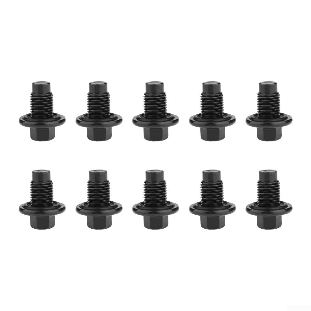 10 piezas de tornillo de cárter de aceite 1013938 97JM6730BA LR000437 para Ford para C-Max 2007-2013