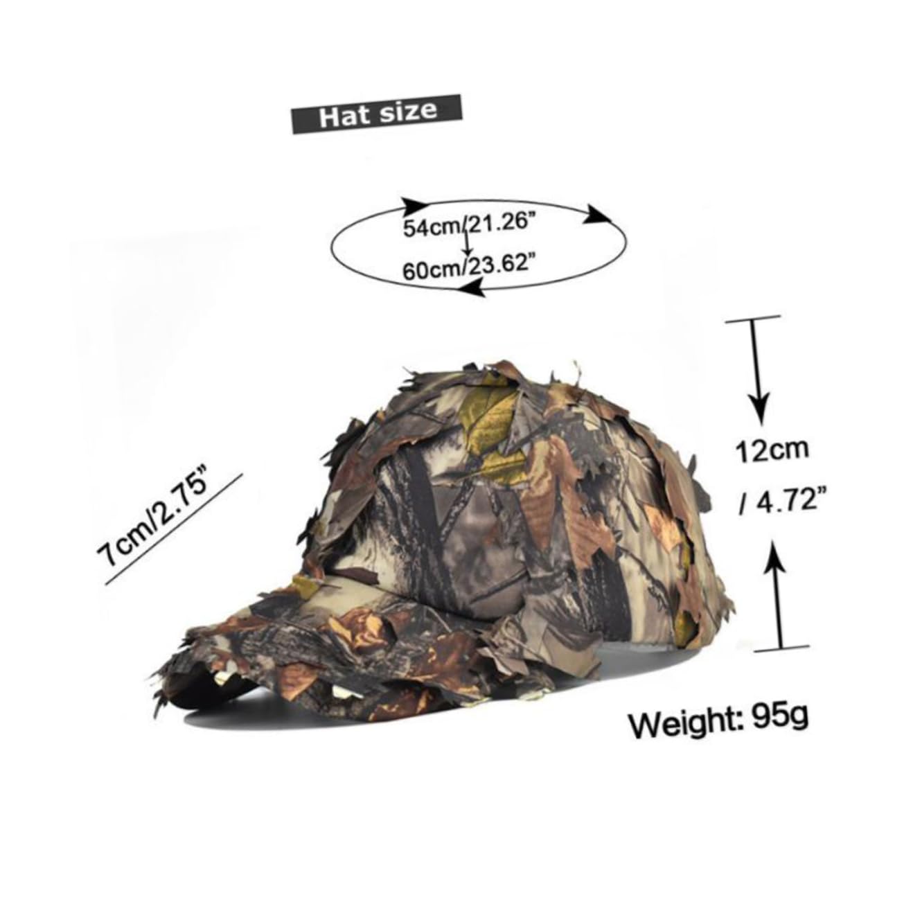 Healvian Gorra de béisbol de Camuflaje Sombrero de Sol de los Hombres Bosque Gorra de Beisbol Tapa Sombreros de Disfraz al Aire Gorras de Pesca al Aire Yellow