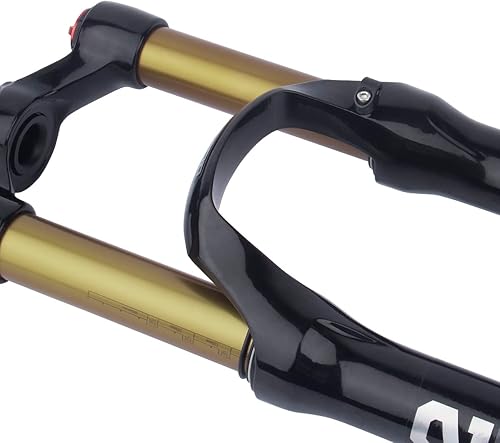 Miniatura 7 de Horquilla de suspensión de aleación de magnesio para bicicleta de montaña de Bosy, 2627.529 pulgadas, dirección cónica y horquilla delantera recta