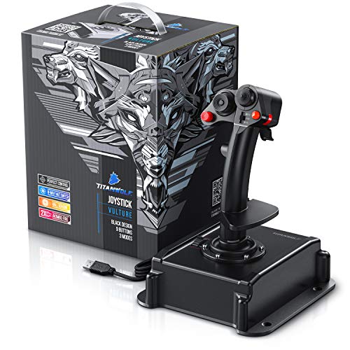 Joystick CSL-Computer Titanwolf für PC mit Vierweg Steuerung