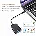 ABLEWE USB to VGA Adapter, USB 3.0/2.0 to VGA Multi-Display Converter Support Resolution 1080p for Win 7/8/8.1/10(Not Support MAC/Chromebook)