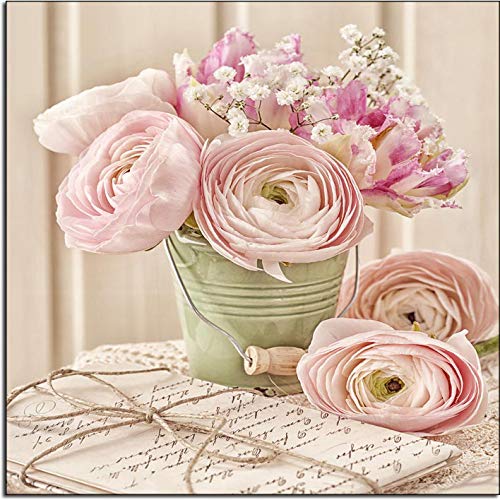 Quadri shabby chich con rose. Elena Dolci, So French