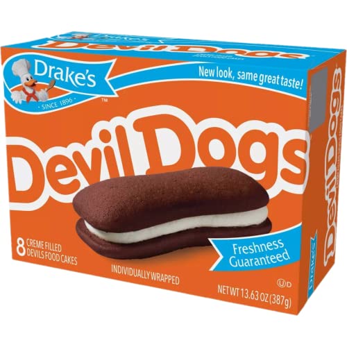 Drake's Devil Dogs, 1.7 oz Snack Cakes, 6 Boxes - Thumbnail 2
