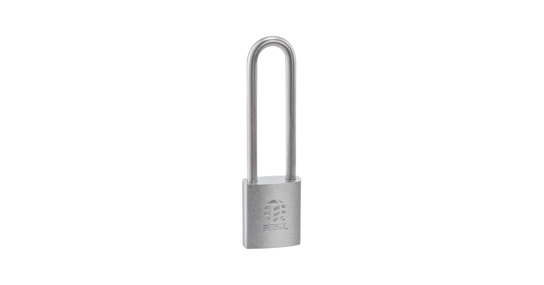 BEST Access Systems 11B782L Padlock, Stainless Steel Shackle