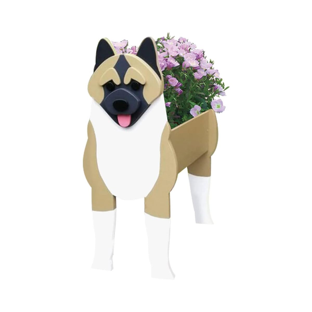 Cute Dog Planter Pot, Detachable PVC Animal Flower Pots for Succulents